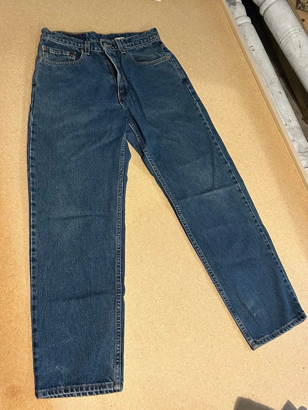 Levi's Men's Dark Blue Straight Jeans